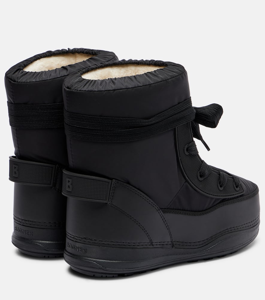 Bogner La Plagne Snow Boots In Black