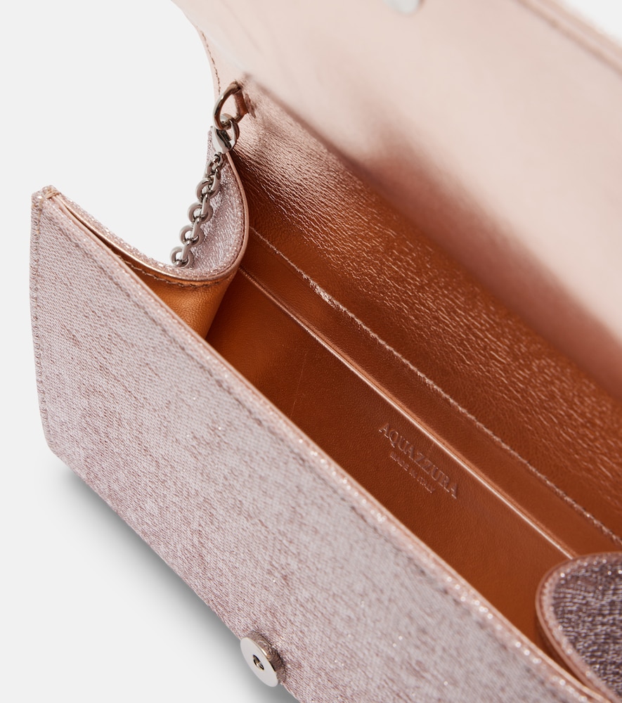  Aquazzura Aquazzura Bow Tie Twill Clutch 