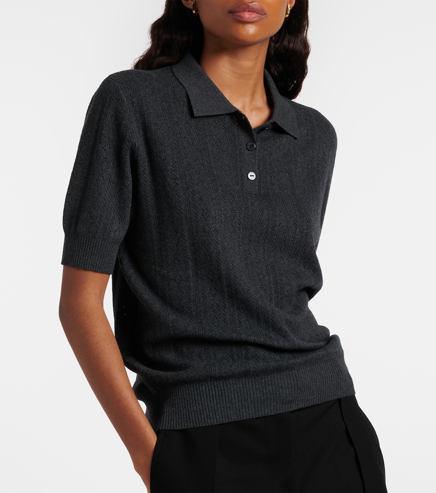 Cristine Cotton And Cashmere Polo