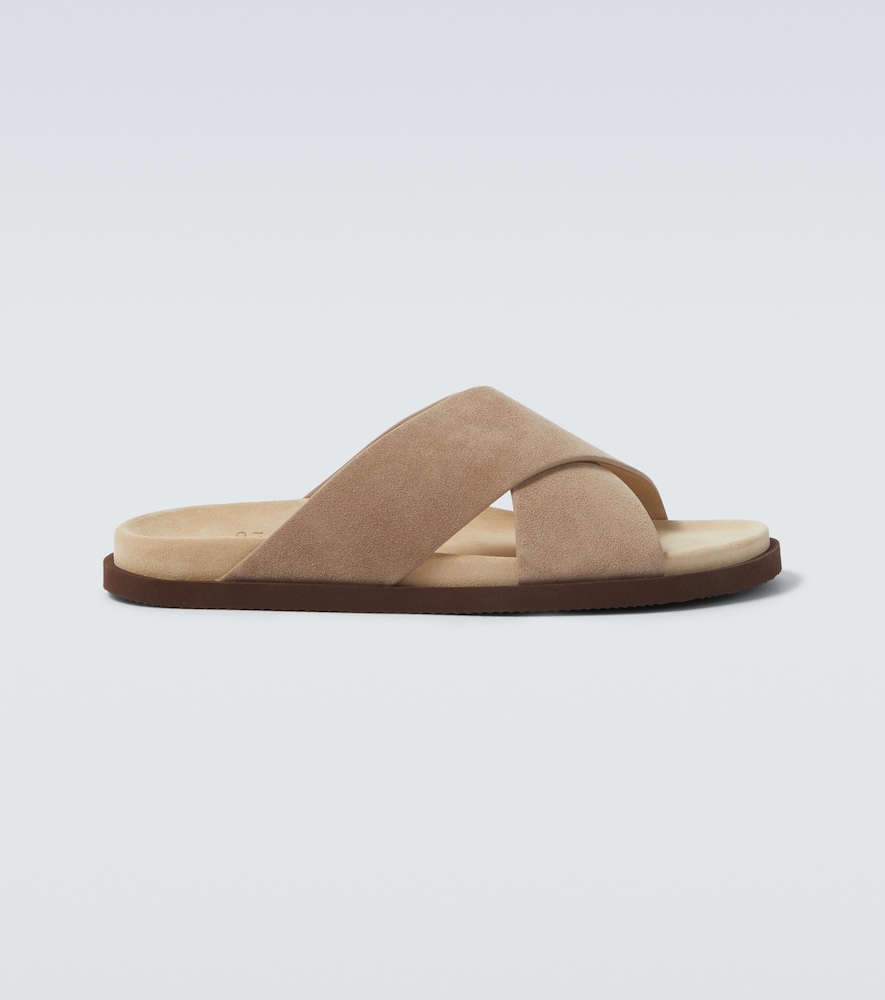 Brunello Cucinelli Suede slides | Thumbnail 7 Brunello Cucinelli Suede slides | Thumbnail 7