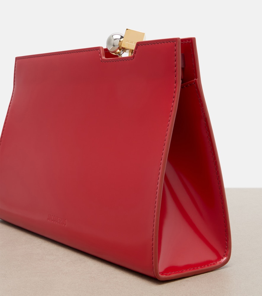  Jacquemus Jacquemus Salon Leather Clutch 