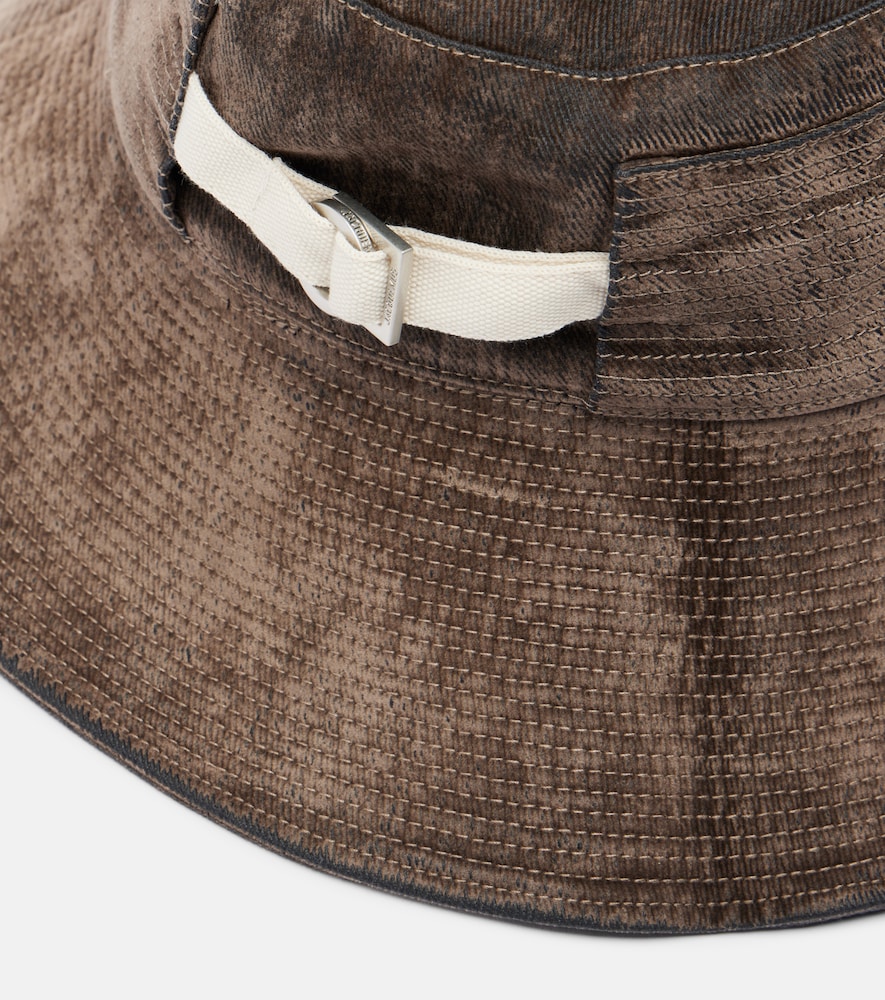  Jacquemus Jacquemus Hut Bob De-nîmes Aus Samt 