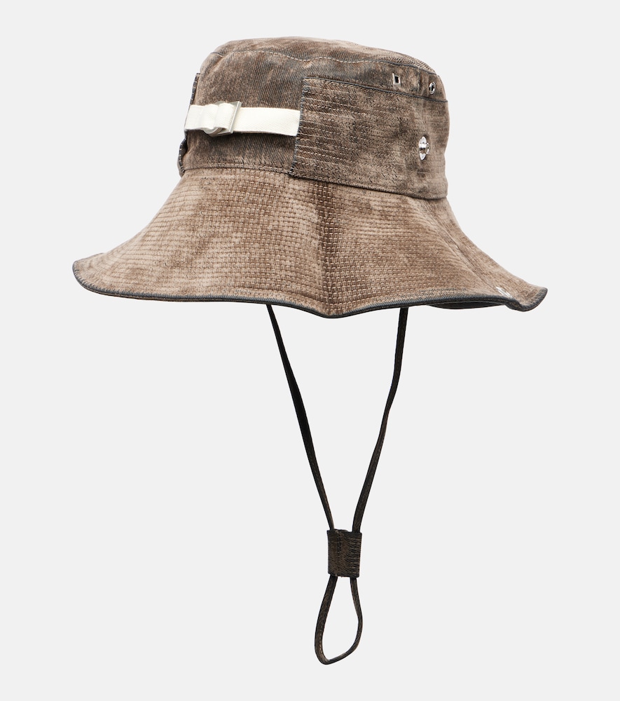  Jacquemus Jacquemus Hut Bob De-nîmes Aus Samt 