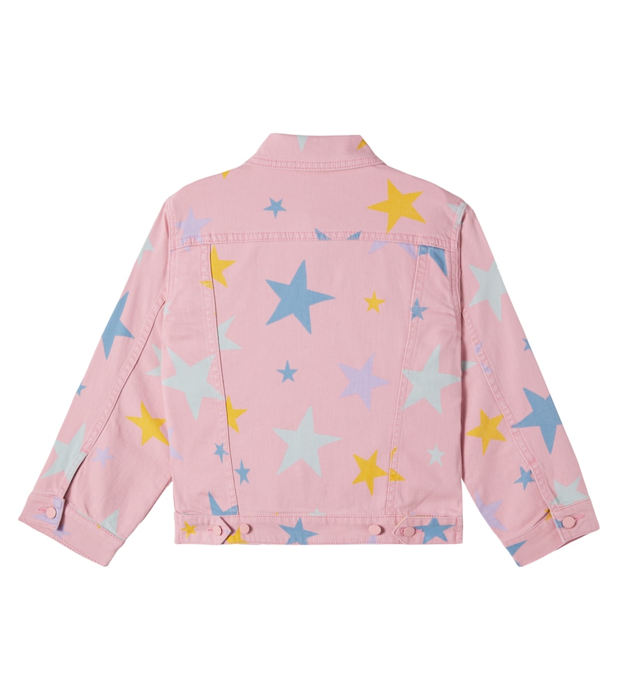  Stella Mccartney Kids Stella Mccartney Kids Bedruckte Jeansjacke Stars 