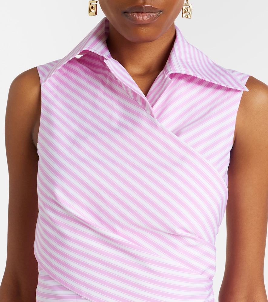  Patou Patou Striped Cotton Top 