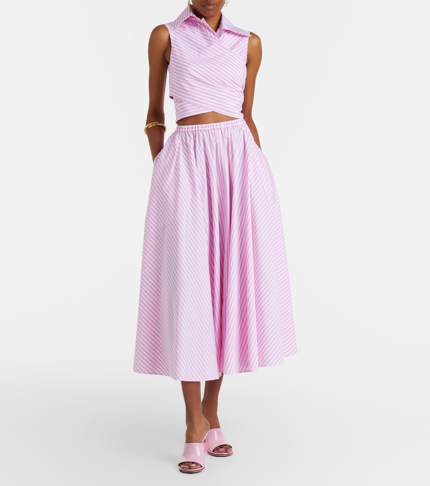  Patou Patou Striped Cotton Top 