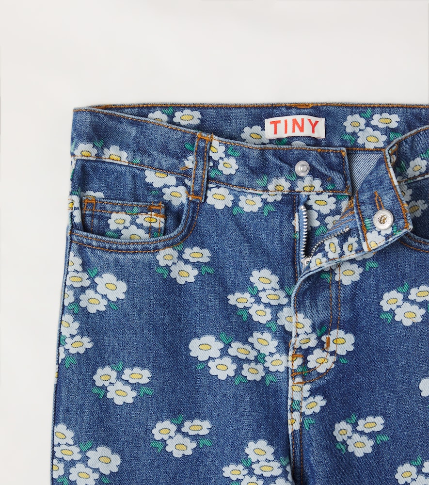  Tinycottons Tinycottons Blossoms Floral Jeans 