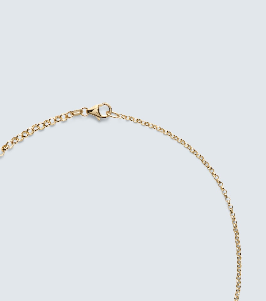  Foundrae Foundrae Halskette Wholeness Medium Aus 18kt Gelbgold Mit Diamant 