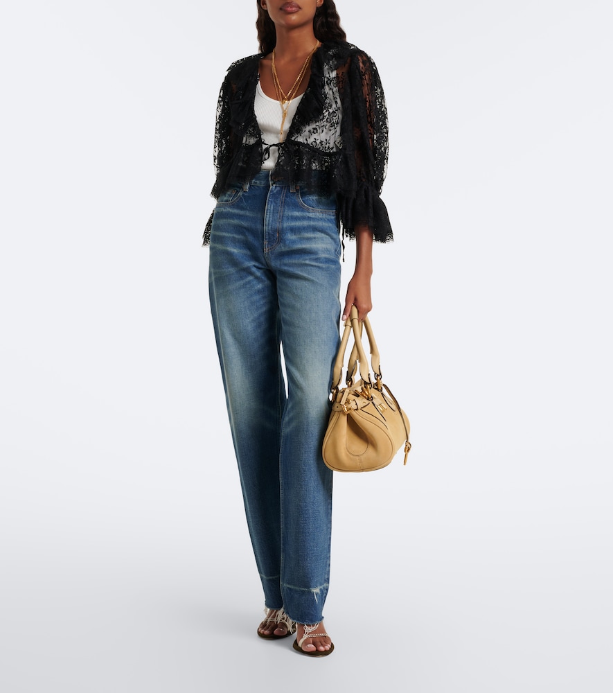Chloé Faded Straight Jeans