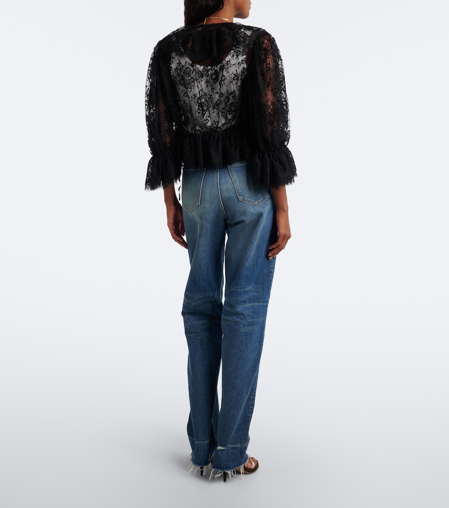 Chloé Faded Straight Jeans