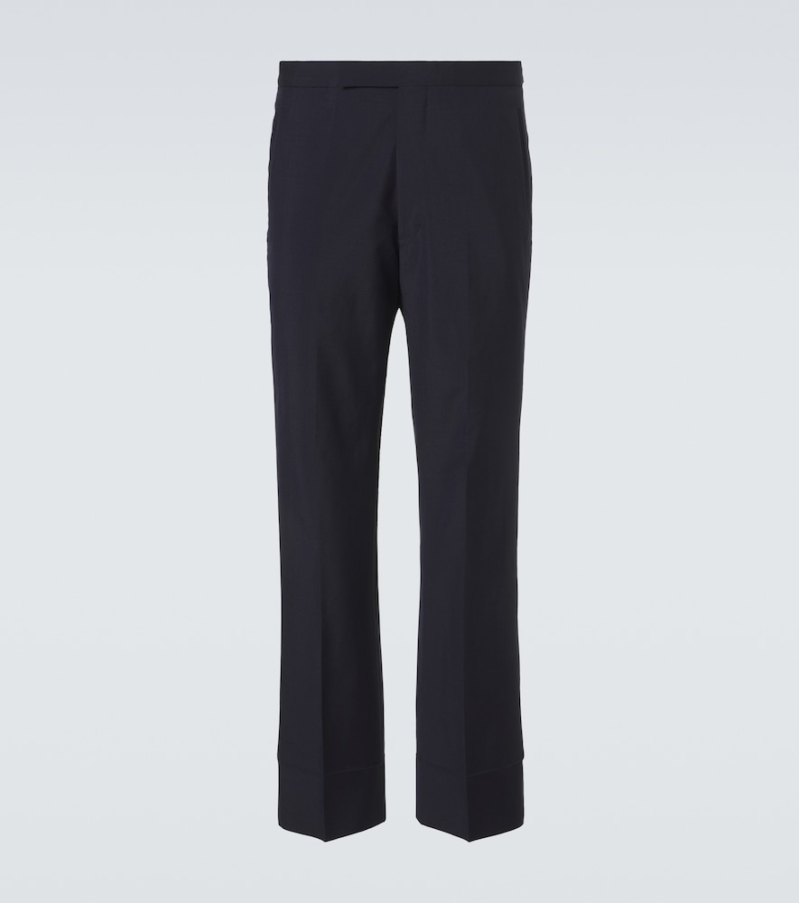 Prada Wool and mohair straight pants