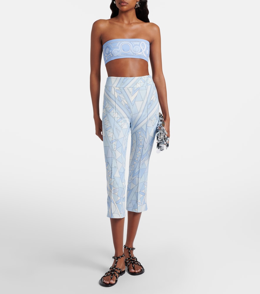  Pucci Pucci Pantalones Capri Angoli De Jersey 