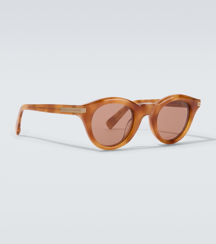  Zegna Zegna Round Sunglasses 