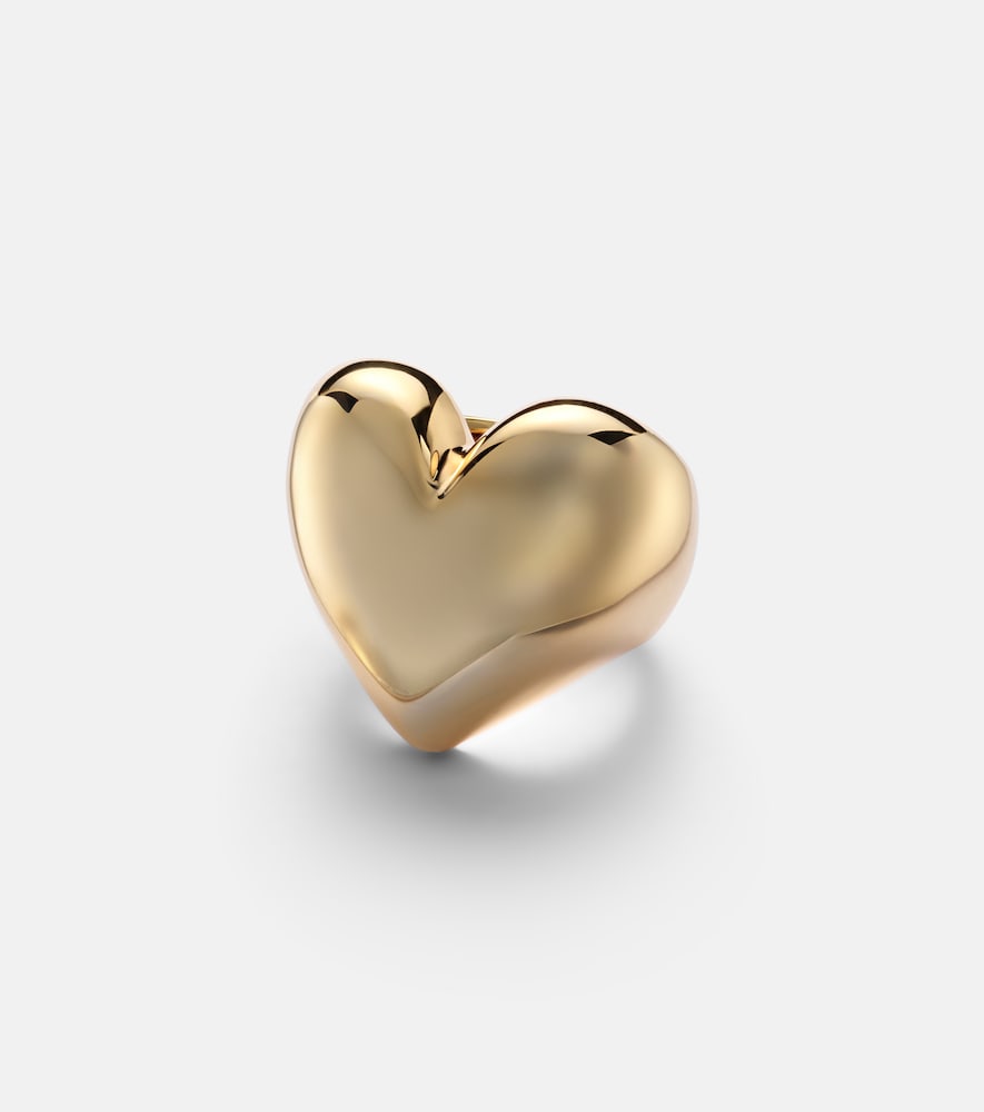 Jennifer Fisher Puffy Heart 14kt gold-plated ring | Thumbnail 6