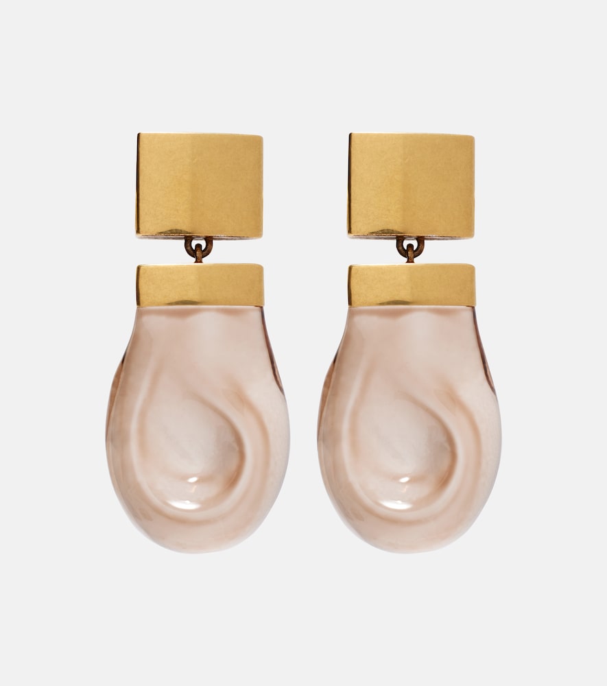 Khaite Boucles doreilles Keefe en plaqu or 18 ct 840 €