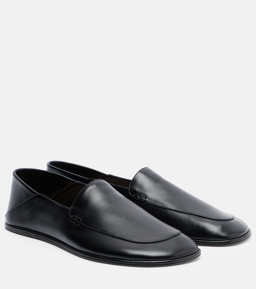 Calvin Klein Collection Vela leather loafers