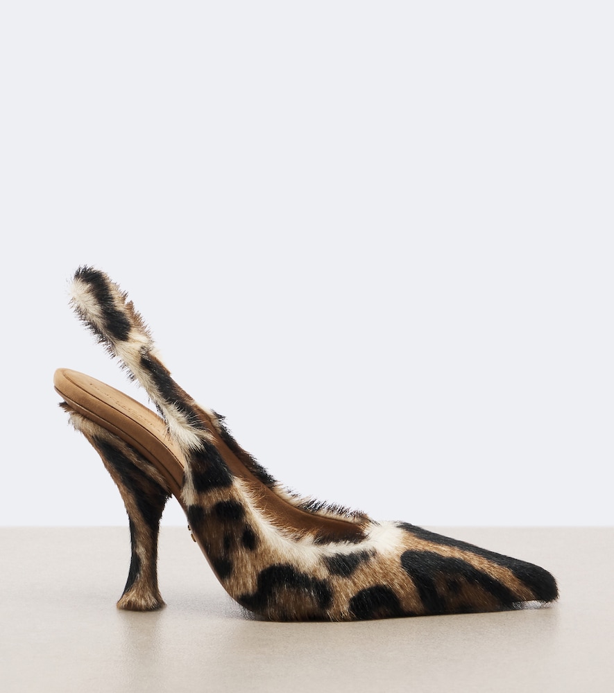 Dolce&Gabbana Leopard-Print Slingback