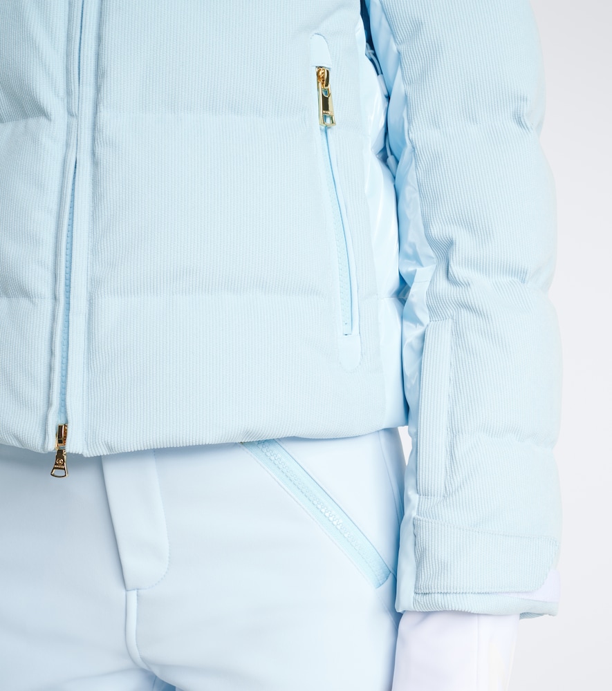 Minud Shearling-Trimmed Down Ski Jacket