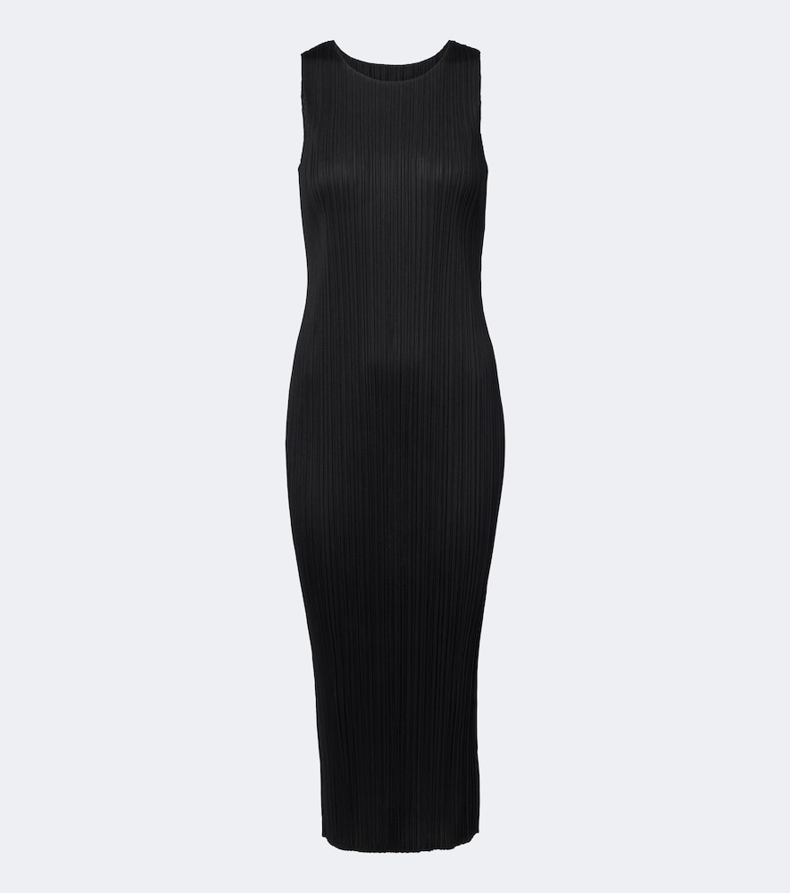 Abito midi Basics plissé