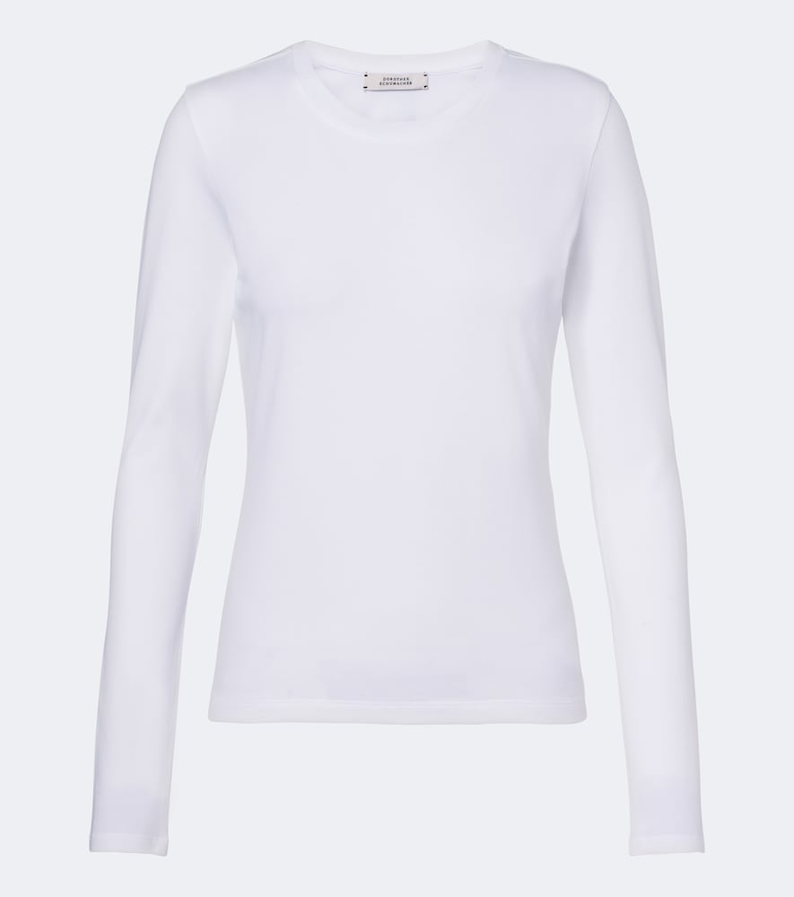 All Time Favorites Cotton-Blend Jersey Top