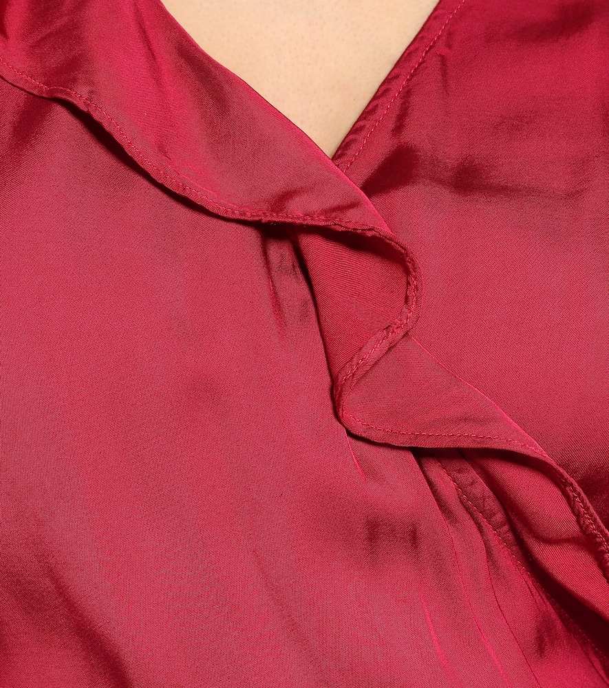  Velvet Velvet Alena Satin Minidress 