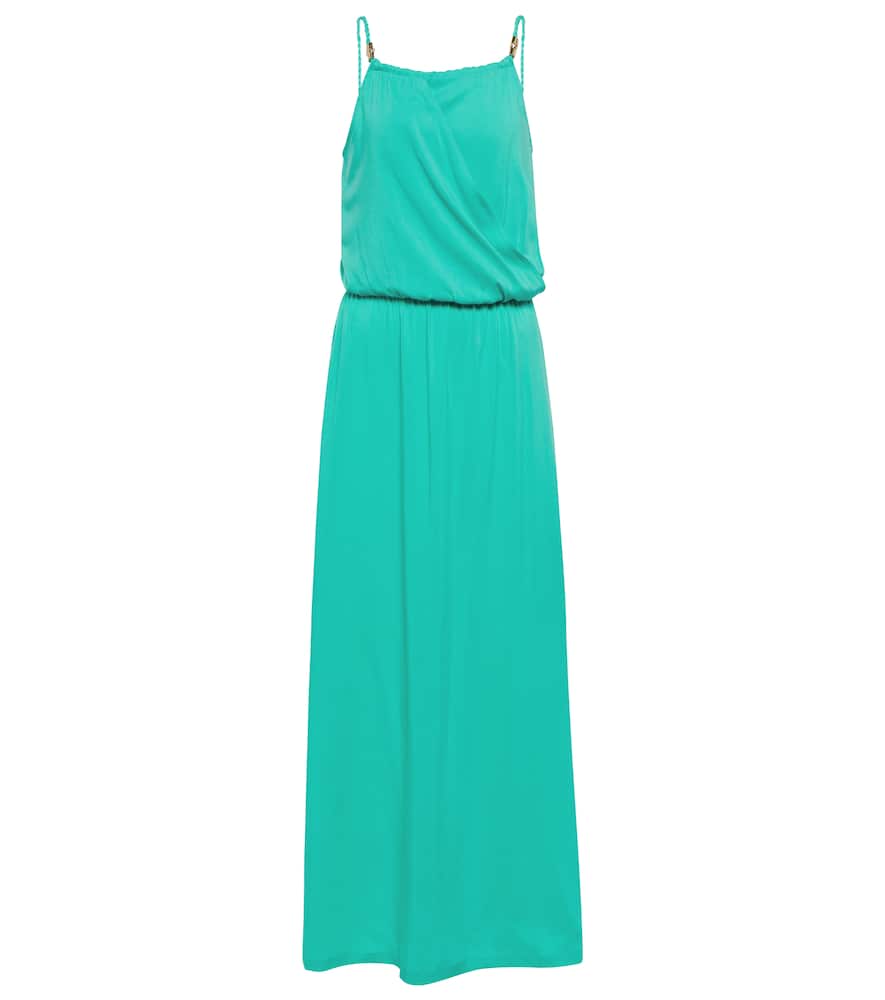 Heidi Klein Braid-trimmed maxi dress