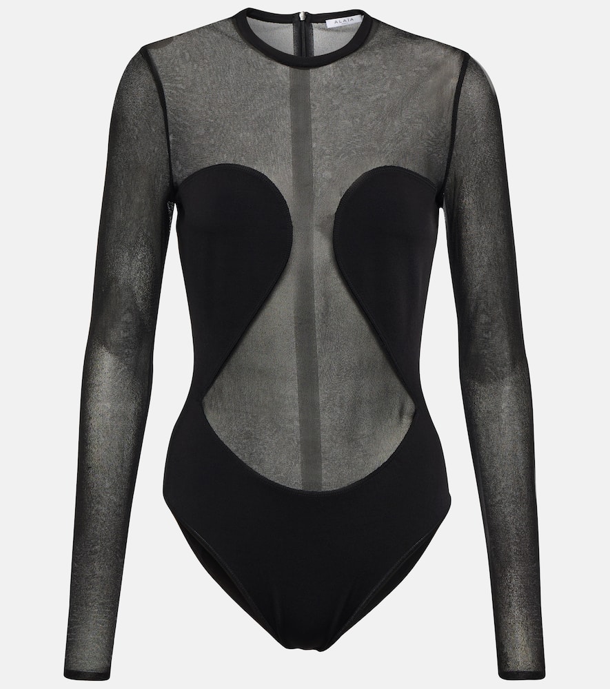 Alaïa Paneled bodysuit