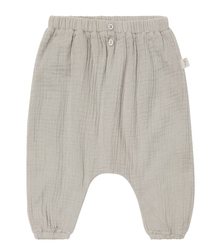 Il Gufo Baby cotton clocqué pants