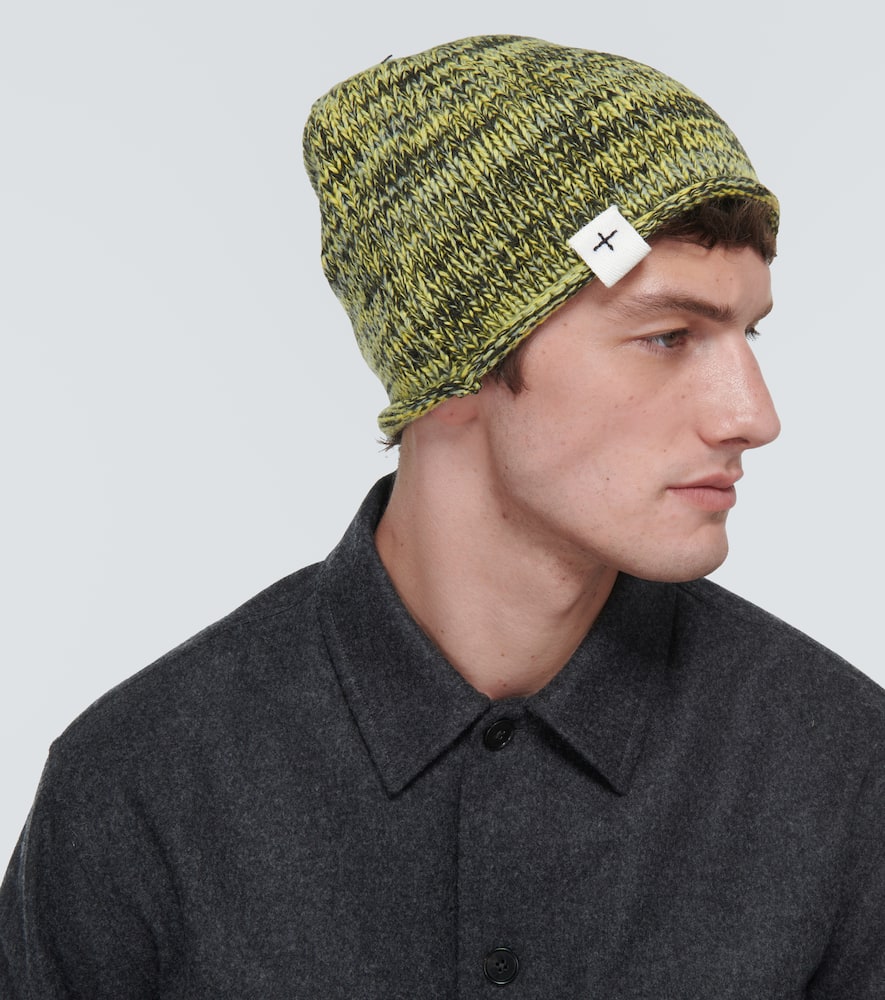 Shop Jil Sander Wool Beanie In Green