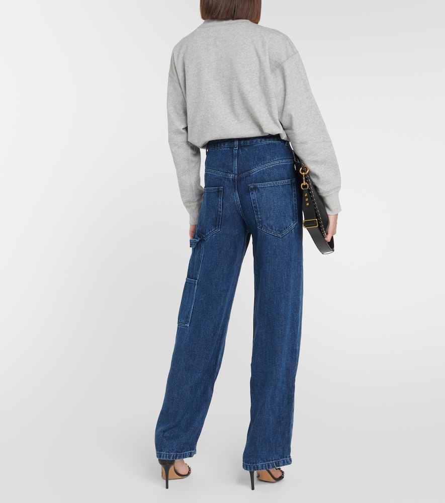  Marant Etoile Marant Etoile Bymara High-rise Cargo Jeans 