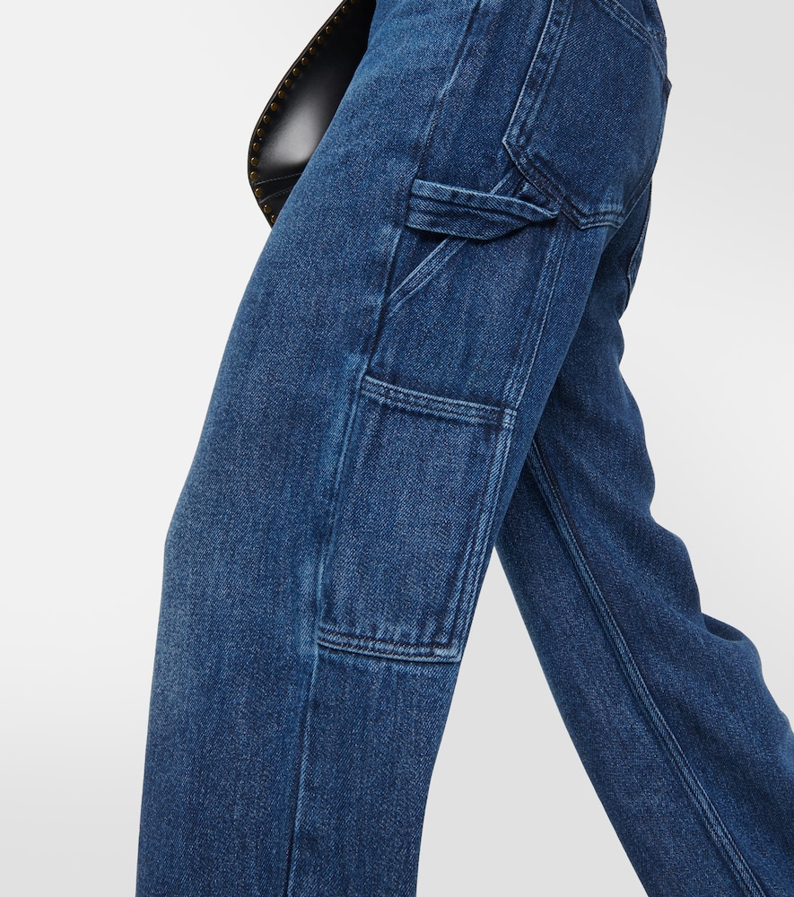  Marant Etoile Marant Etoile Bymara High-rise Cargo Jeans 