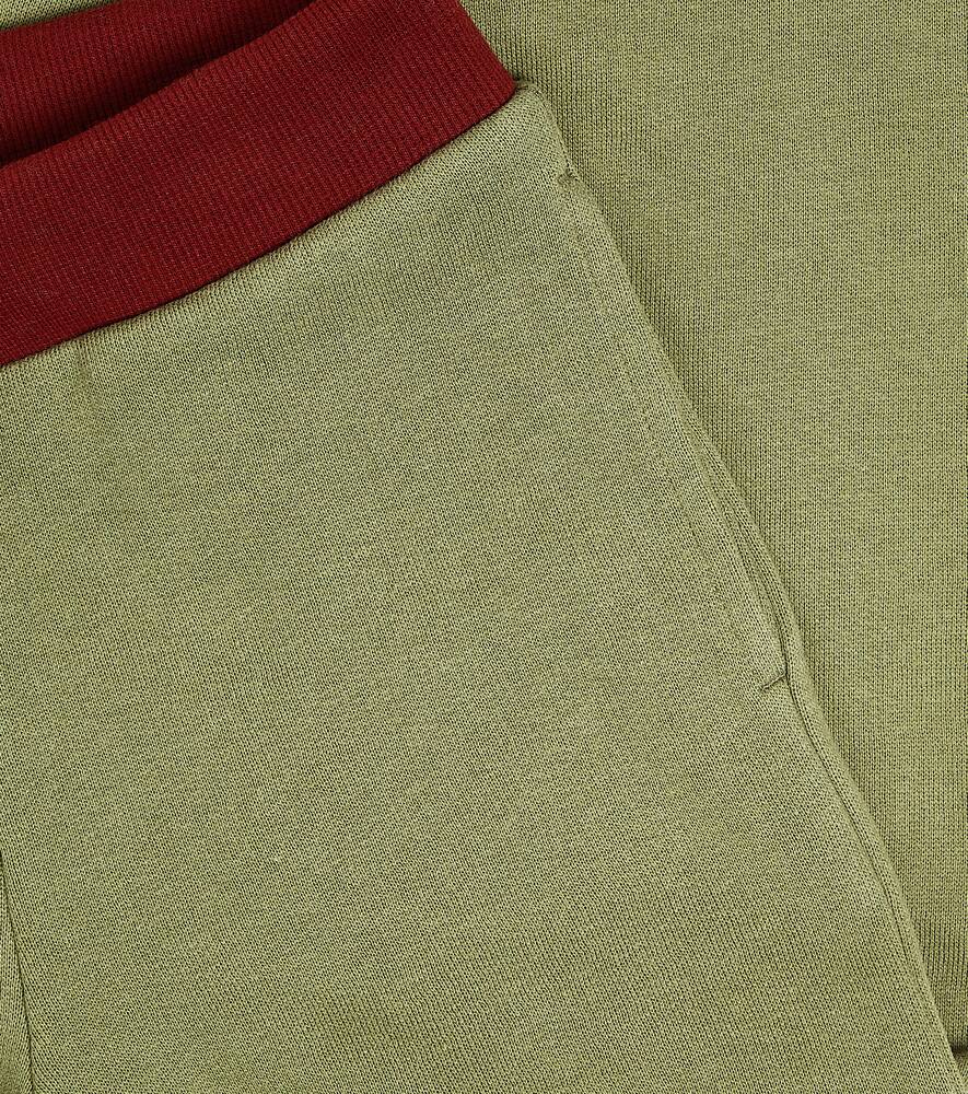 La Coqueta Sammi Cotton Sweatpants In Brown