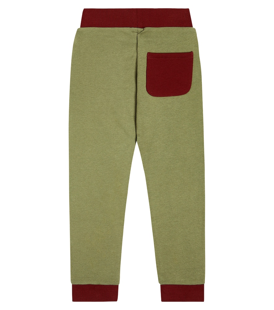 La Coqueta Sammi Cotton Sweatpants In Brown