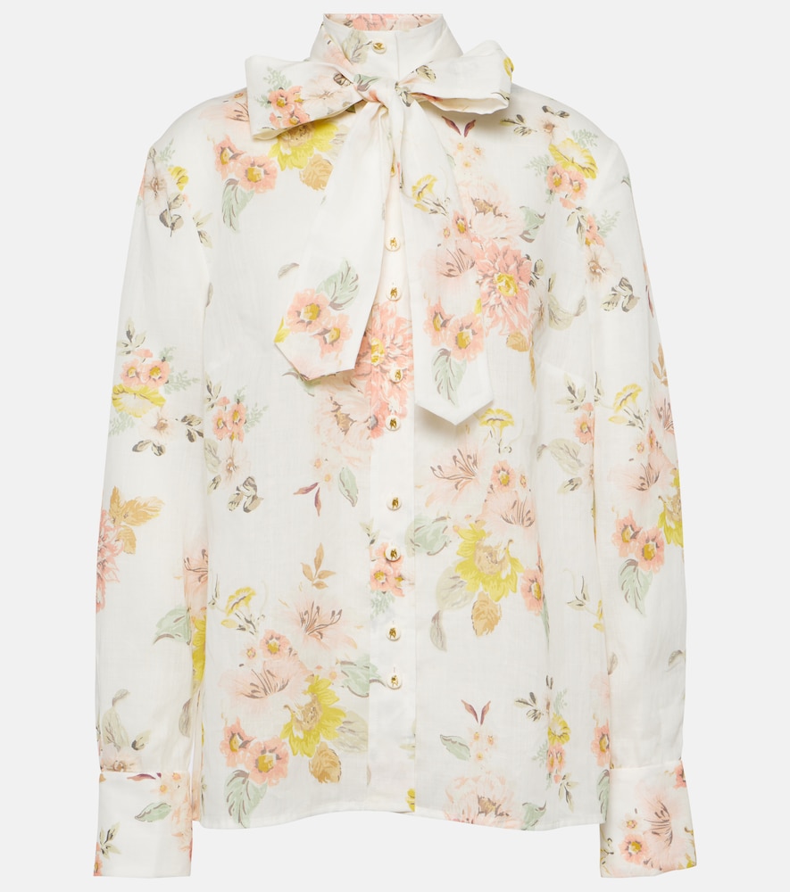 Zimmermann Zimmermann Floral ramie blouse　Zimmermann フローラルラミーブラウス