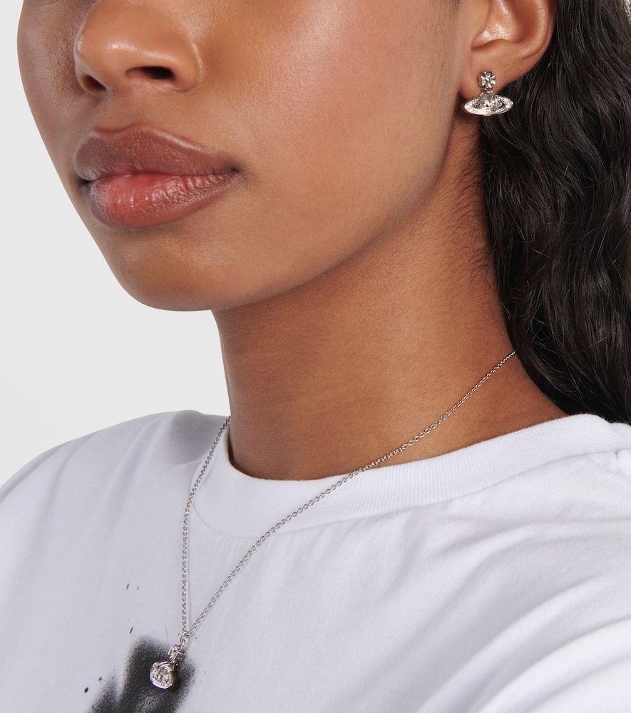 Vivienne Westwood Pina Bas Relief embellished earrings Smart Closet