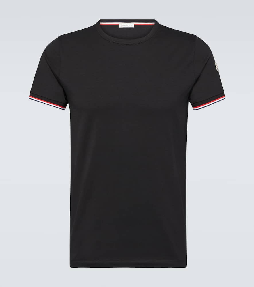Moncler Cotton-blend jersey T-shirt