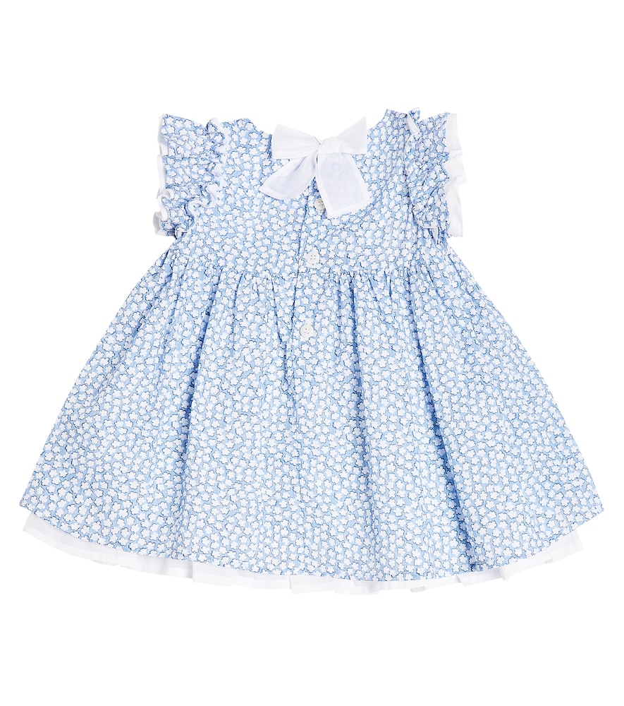  Il Gufo Il Gufo Baby Bedrucktes Kleid Aus Baumwolle 