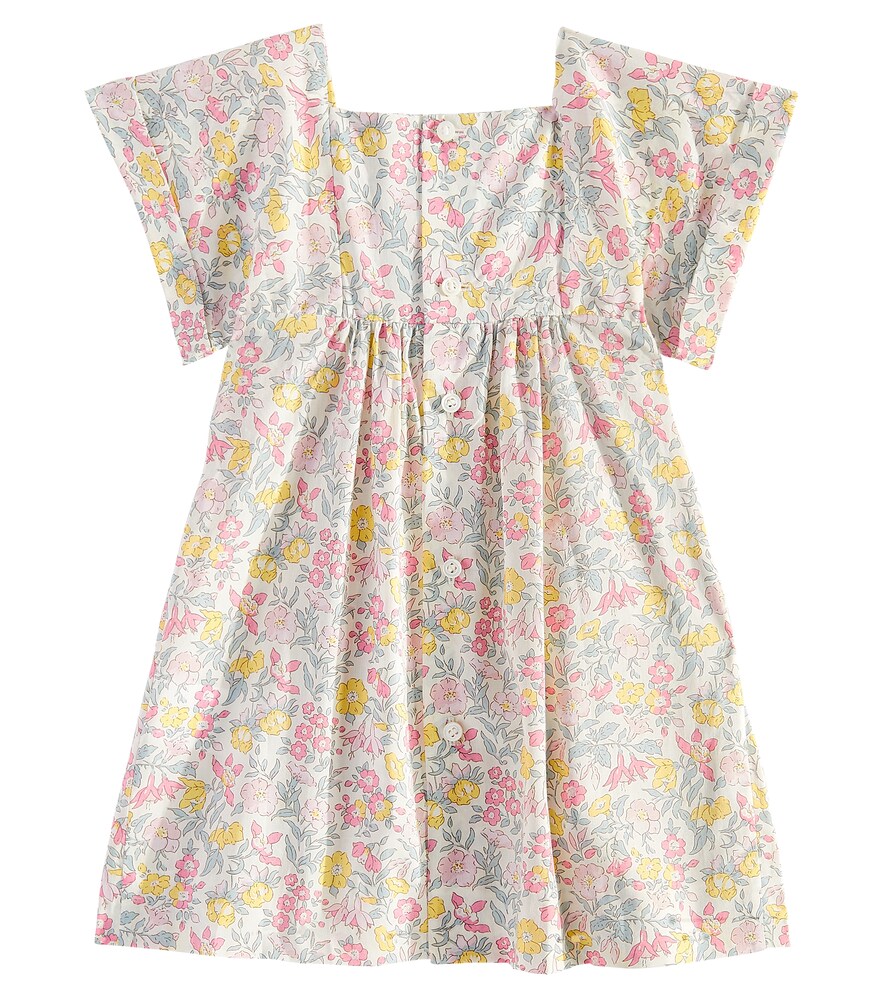  Bonpoint Bonpoint Baby Bedrucktes Kleid Pais Aus Baumwolle 