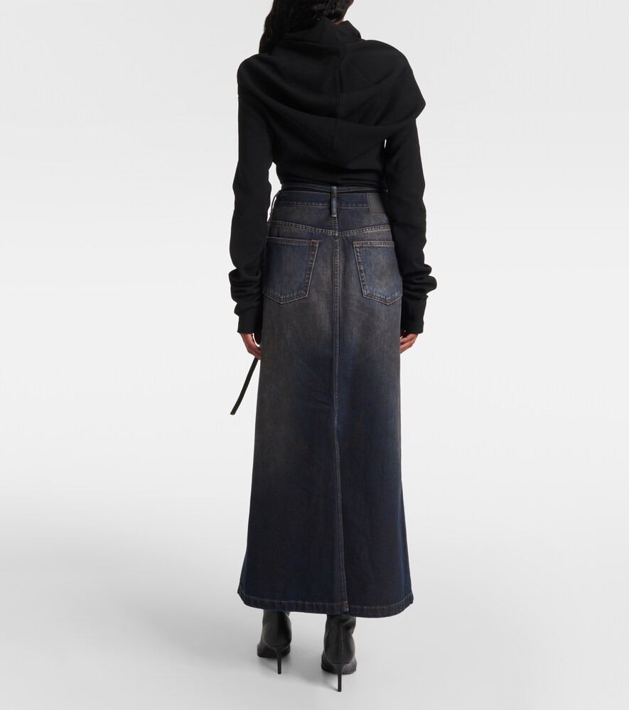  Acne Studios Acne Studios Talia Denim Maxi Skirt 