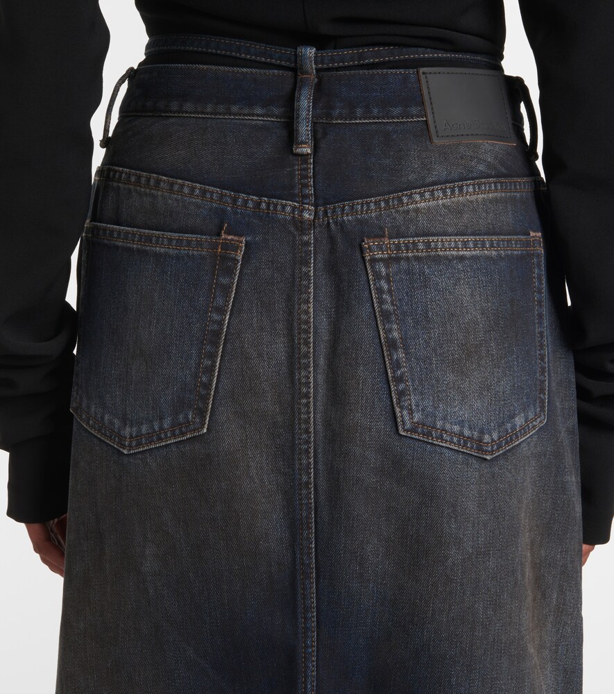  Acne Studios Acne Studios Talia Denim Maxi Skirt 