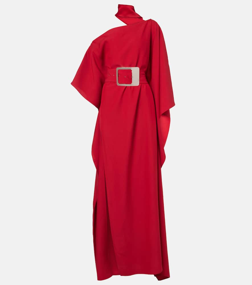 TALLER MARMO TAYLOR CRÊPE CADY MAXI DRESS