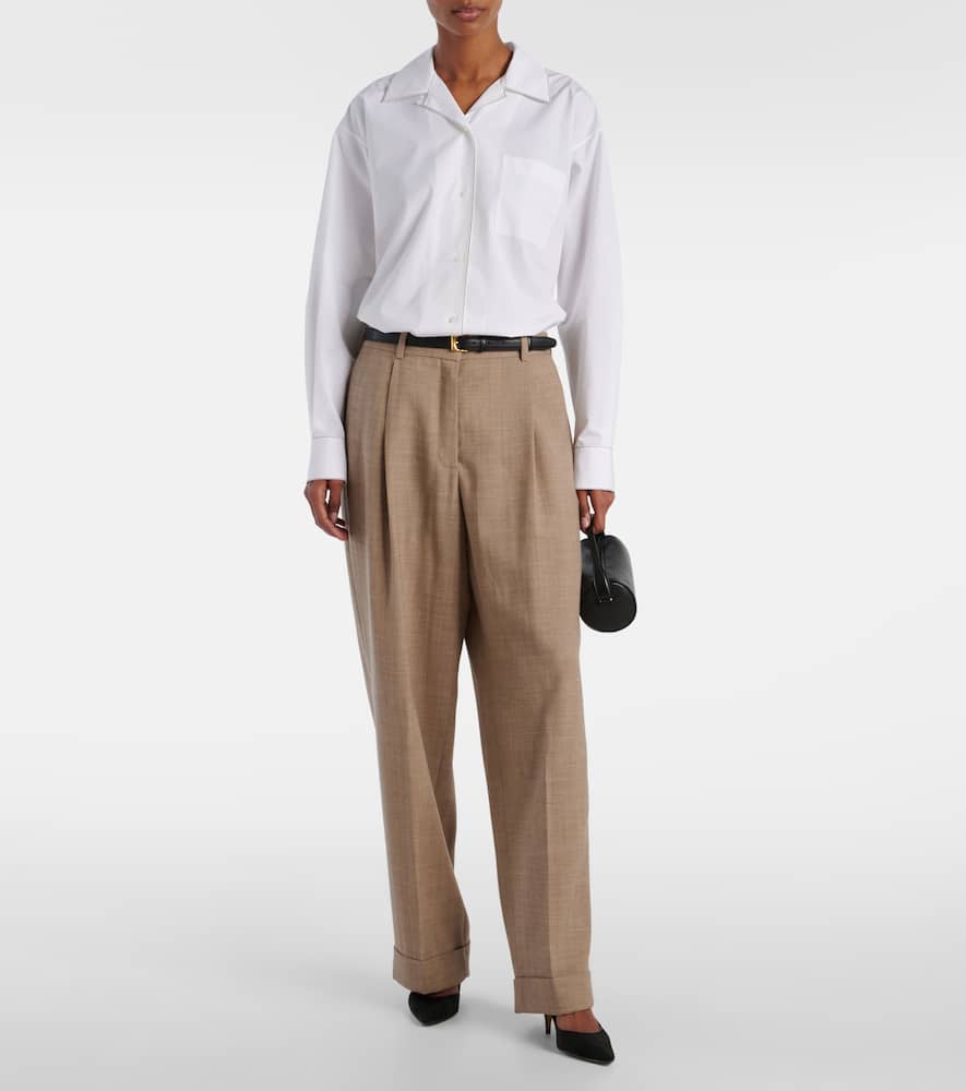 The Row Metis Shirt In White