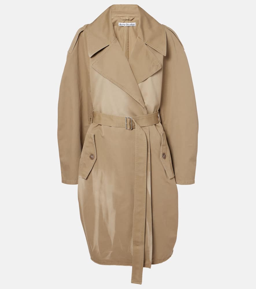 Acne Studios Cotton twill trench coat