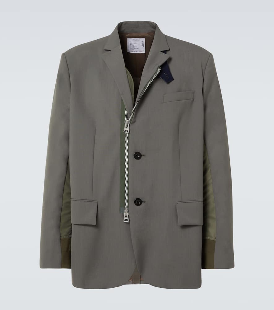 Deconstructed blazer