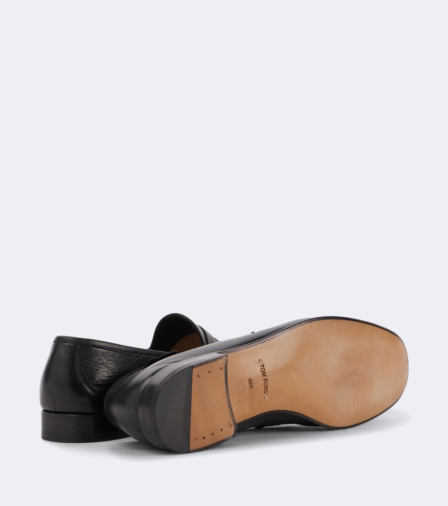 York Leather Penny Loafers