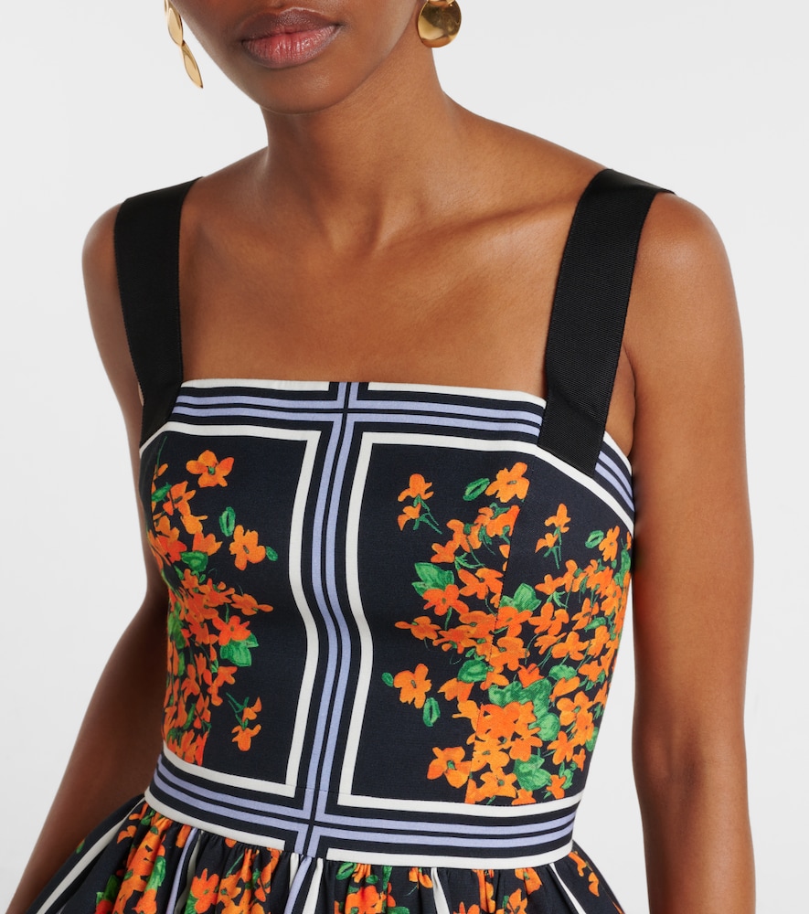 Printed Midi Dress