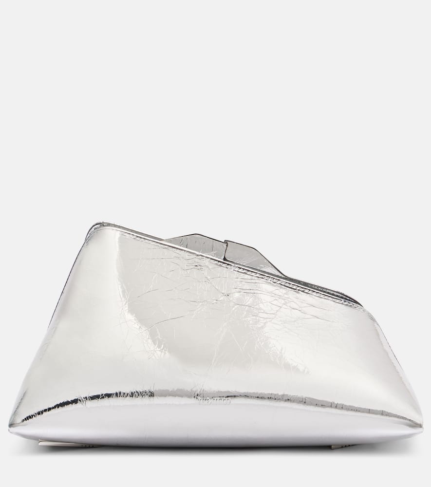 8.30 PM oversized leather clutch