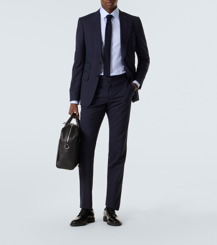  Zegna Zegna Camisa De Popelín De Algodón 