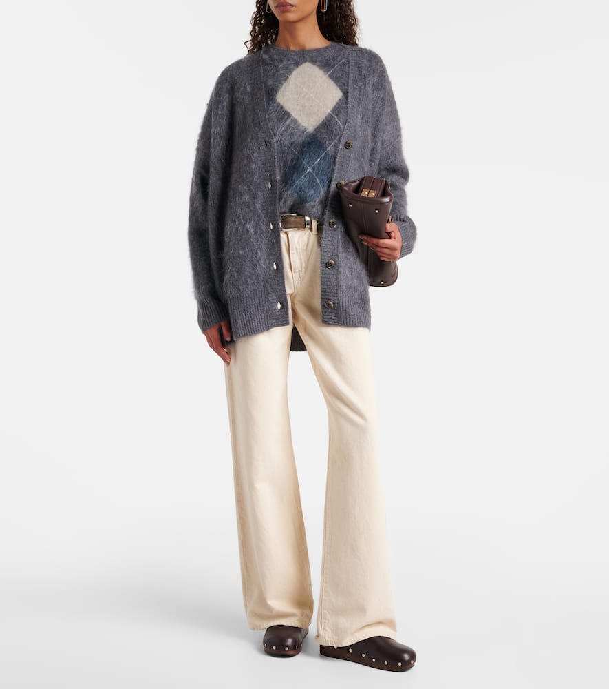 Lisa Yang Elaria Cashmere Cardigan In Gray