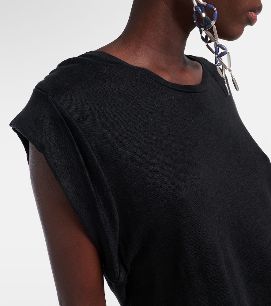  Marant Etoile Marant Etoile T-shirt Aus Leinen 